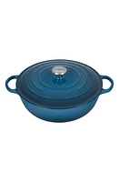 Le Creuset Signature 7.5-Quart Enameled Cast Iron Brazier in Deep Teal at Nordstrom