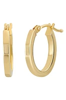 Bony Levy 14K Gold Groove Hoop Earrings in 14K Yellow Gold at Nordstrom