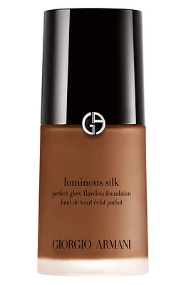 ARMANI beauty Luminous Silk Natural Glow Foundation in 14 Very Deep/olive at Nordstrom