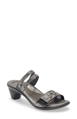 Naot Temper Embellished Slide Sandal Metallic at Nordstrom,