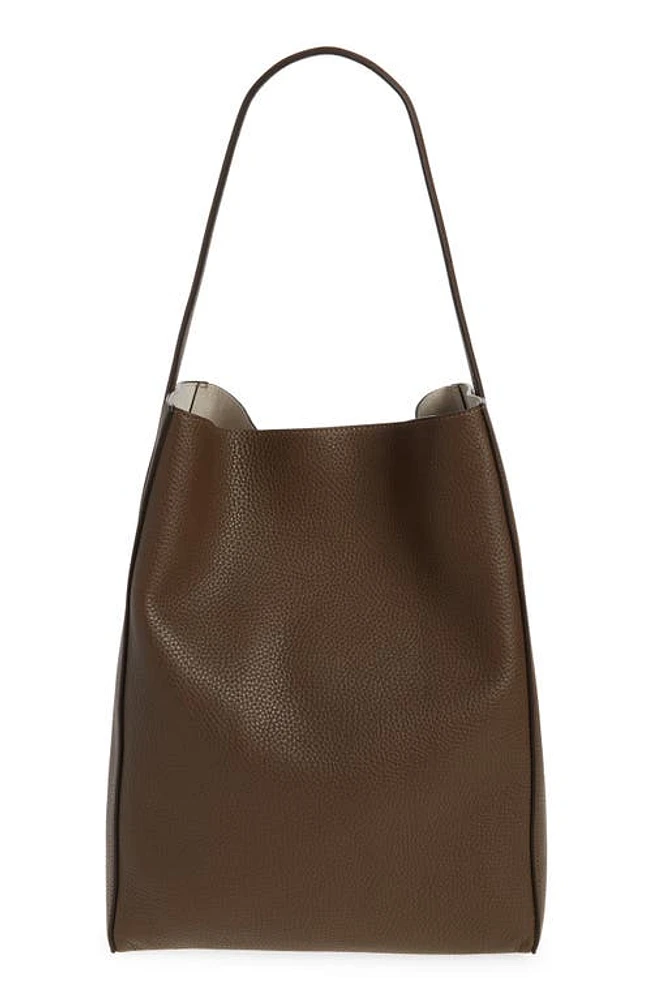 Khaite Frida Leather Hobo Shoulder Bag in Toffee at Nordstrom