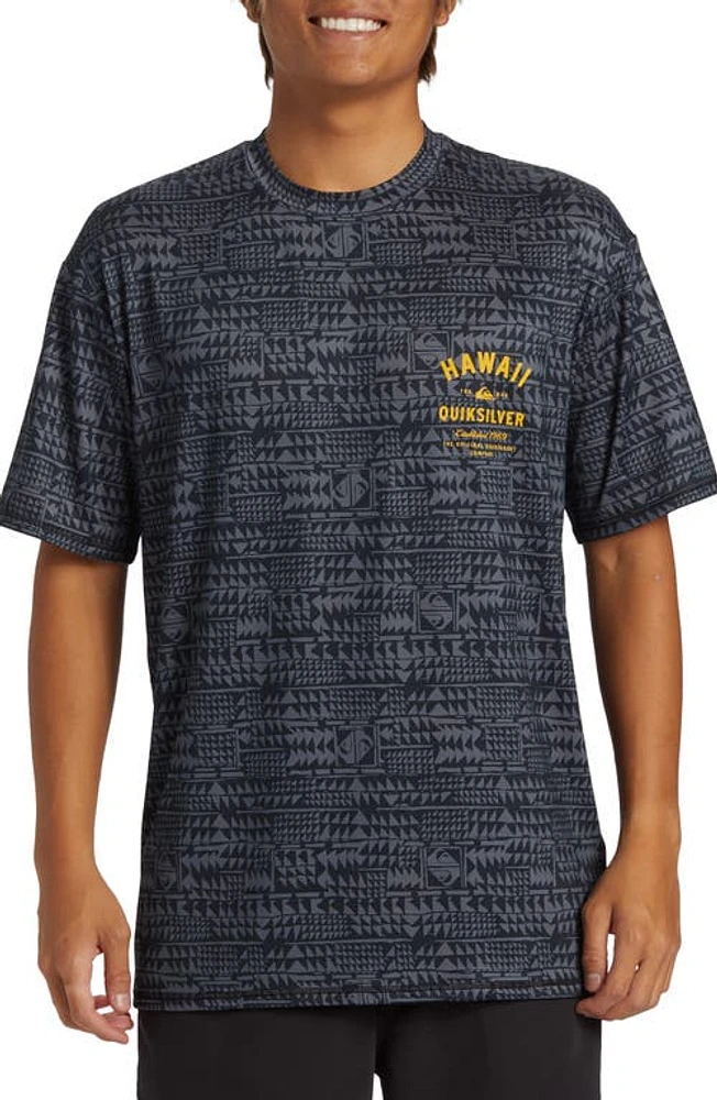 Quiksilver Multiply Surf Short Sleeve Rashguard at Nordstrom,