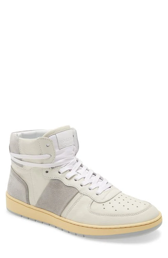 Collegium Pillar Destroyer High Top Sneaker White/Shadow Grey at Nordstrom,