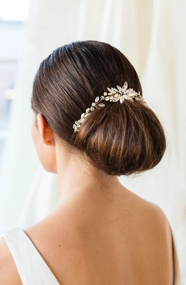 Brides & Hairpins Rhea Halo with Combs in 14K Gold at Nordstrom