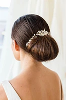 Brides & Hairpins Rhea Halo with Combs in 14K Gold at Nordstrom