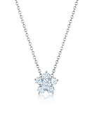 Kwiat Diamond Cluster Flower Pendant Necklace in White Gold at Nordstrom