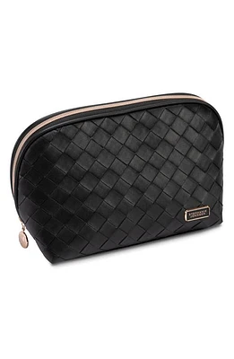 Stephanie Johnson Belize Raven Lola Makeup Bag in Black at Nordstrom