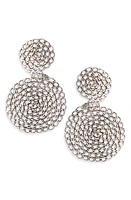 Gas Bijoux Onde Gourmette Earrings in Silver at Nordstrom