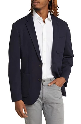 Original Penguin Slim Fit CoolMax Piqué Sport Coat in Dark Sapphire at Nordstrom, Size Medium