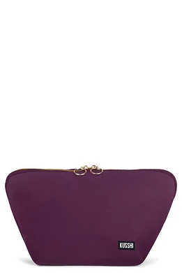 KUSSHI Vacationer Makeup Bag in Garnet/lilac at Nordstrom