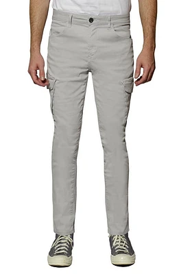 Monfrère Preston Slim Fit Cargo Jeans in Light Grey at Nordstrom, Size 30