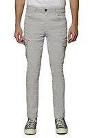 Monfrère Preston Slim Fit Cargo Jeans in Light Grey at Nordstrom, Size 30