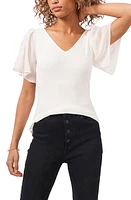 1.STATE Flutter Sleeve Rib Knit T-Shirt at Nordstrom,