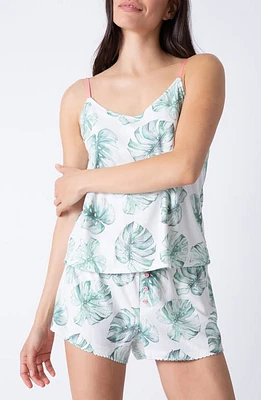 PJ Salvage Hawaii Sleep Camisole Ivory at Nordstrom,