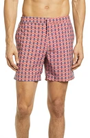 Fair Harbor The Sextant Swim Trunks Red Schooner at Nordstrom,