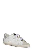 Golden Goose Old School Low Top Sneaker in White/Ice/Silver at Nordstrom, Size 6Us