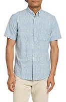 Faherty Playa Regular Fit Print Short Sleeve Button-Down Shirt at Nordstrom,