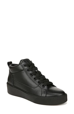 Naturalizer Morrison Mid Sneaker Black/Black at Nordstrom,