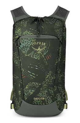 Osprey Daylite Cinch Backpack in Rattan Print/Rocky Brook at Nordstrom