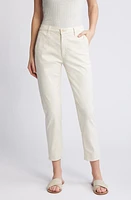 AG Caden Crop Twill Trousers at Nordstrom,