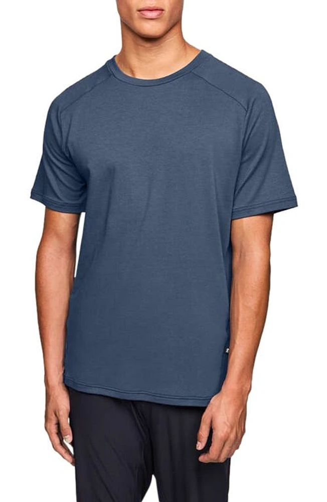 On Focus-T Performance Running T-Shirt Denim at Nordstrom,