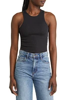 rag & bone The Essential Rib Organic Pima Cotton Blend Tank at Nordstrom,