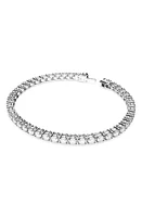 Swarovski Re Matrix Tennis Bracelet in Silver at Nordstrom, Size Small