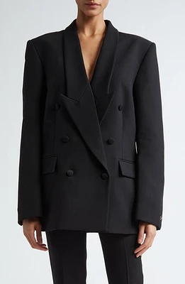 Coperni Triangle Cutout Oversize Blazer Black at Nordstrom, Us