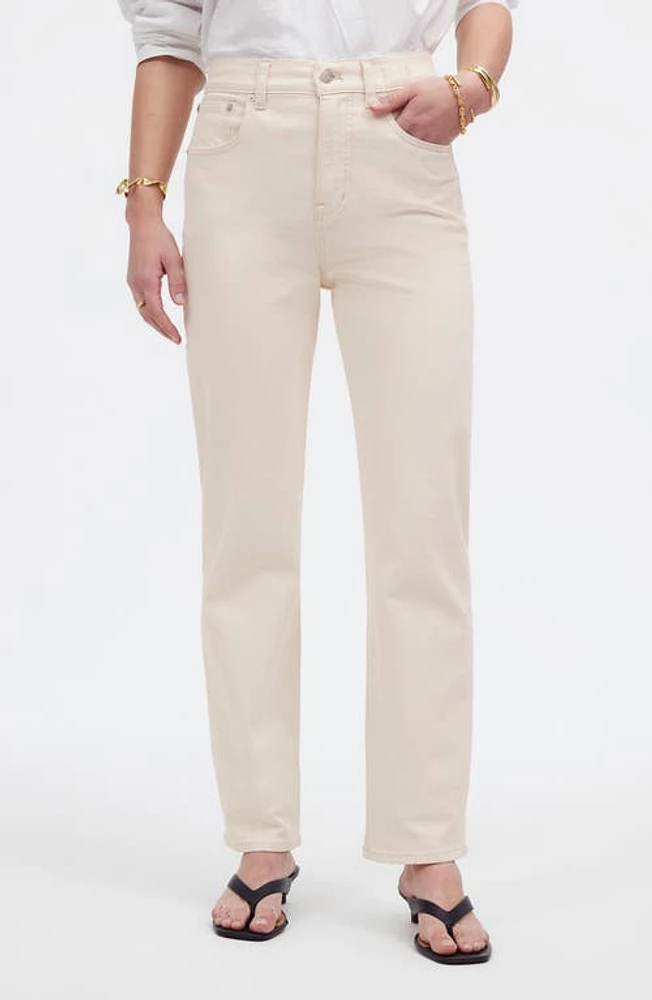 Madewell '90s Straight Leg Jeans Vintage Canvas at Nordstrom,