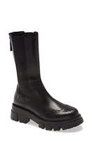 Ash Lennox Lug Wingtip Boot in Black Leather at Nordstrom, Size 6Us