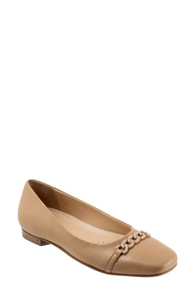 Trotters Harmony Flat Beige at Nordstrom,