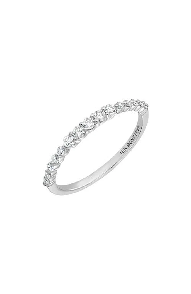 Bony Levy Liora Diamond Stacking Ring - 0.26 ctw 18K White Gold at Nordstrom,