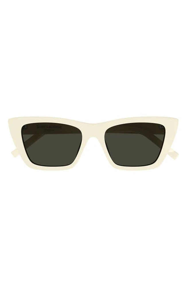 Saint Laurent 53mm Square Sunglasses in at Nordstrom