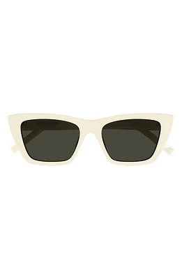 Saint Laurent 53mm Square Sunglasses in at Nordstrom