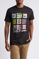 Vans Cluster 66 Cotton Graphic T-Shirt Black at Nordstrom,