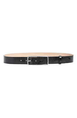 rag & bone Rebound Leather Belt Black at Nordstrom,