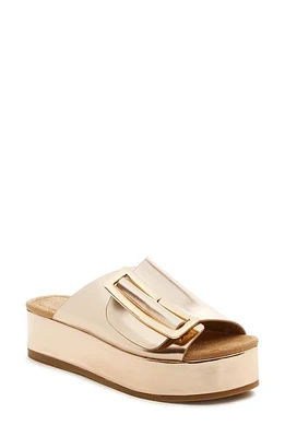 Kelsi Dagger Brooklyn Dover Platform Sandal Gold at Nordstrom,