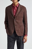 Massimo Alba Benetti Linen Sport Coat F710 Cuoio at Nordstrom, Us