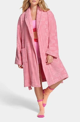 UGG(r) Lenore Terry Cloth Robe Macaron Uggblock at Nordstrom,