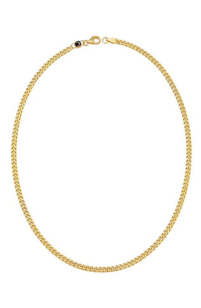 Crislu Men's Curb Chain Necklace in Pearl/Ivory at Nordstrom