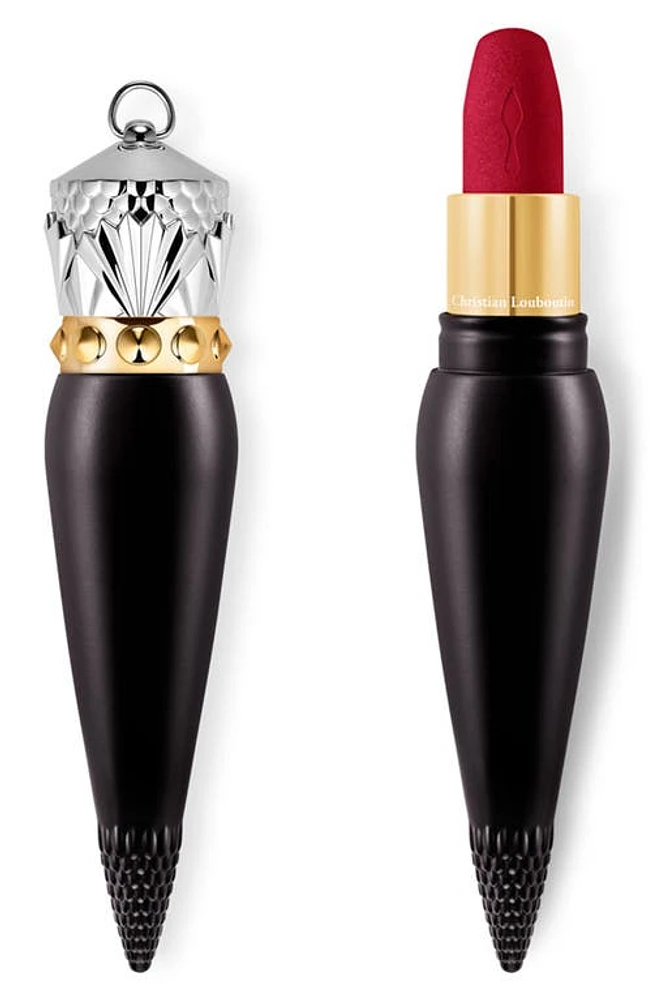 Christian Louboutin Rouge Louboutin Velvet Matte Lipstick in Rouge Louboutin 001 at Nordstrom