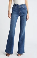 FRAME Triple Binding High Waist Flare Jeans Crossings at Nordstrom,