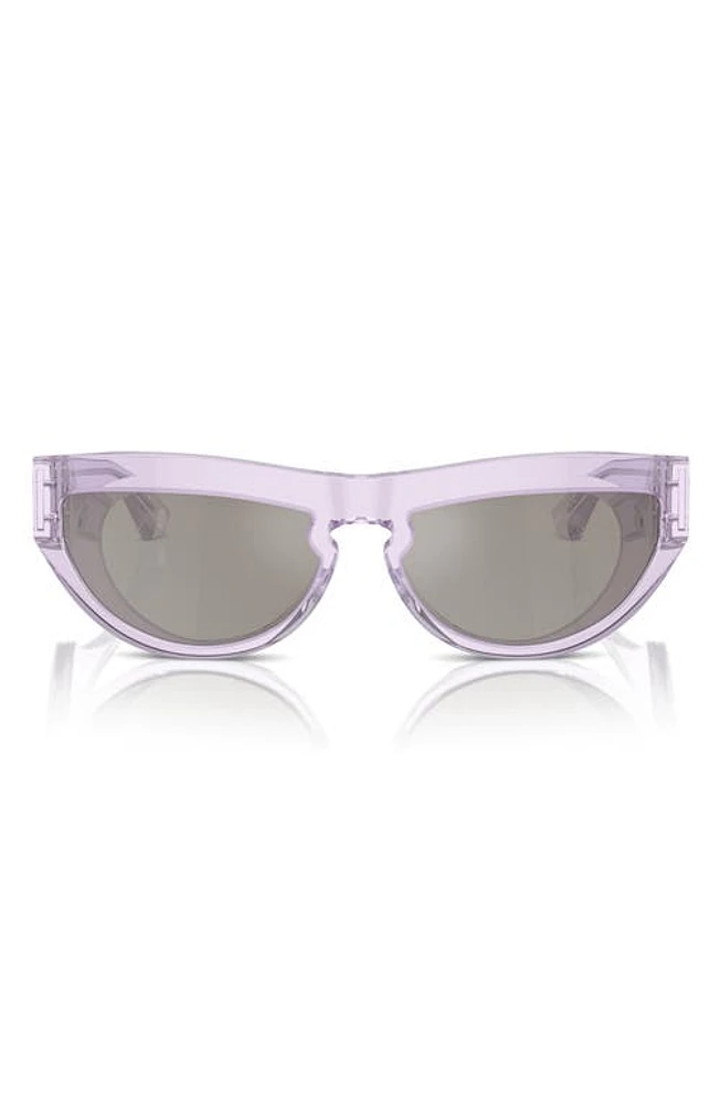 burberry 58mm Cat Eye Sunglasses in Violet at Nordstrom