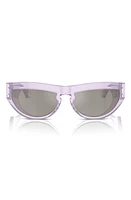 burberry 58mm Cat Eye Sunglasses in Violet at Nordstrom