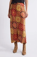 The GREAT. Seabank Patchwork Print Midi Skirt at Nordstrom,