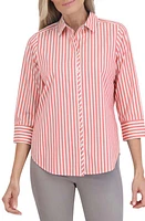 Foxcroft Charlie Stripe Button-Up Shirt at Nordstrom,