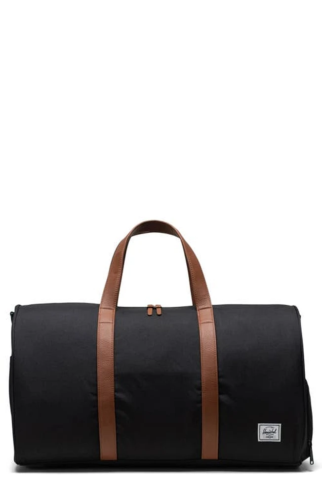 Herschel Supply Co. Novel Recycled Nylon Duffle Bag in Black at Nordstrom