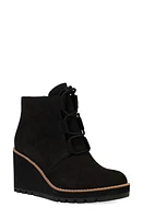 Eileen Fisher Alpine Genuine Shearling Wedge Bootie at Nordstrom,