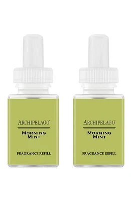 PURA x Archipelago 2-Pack Smart Diffuser Fragrance Refills in Mint at Nordstrom