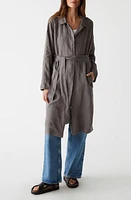 Michael Stars Belinda Belted Linen Coat at Nordstrom,